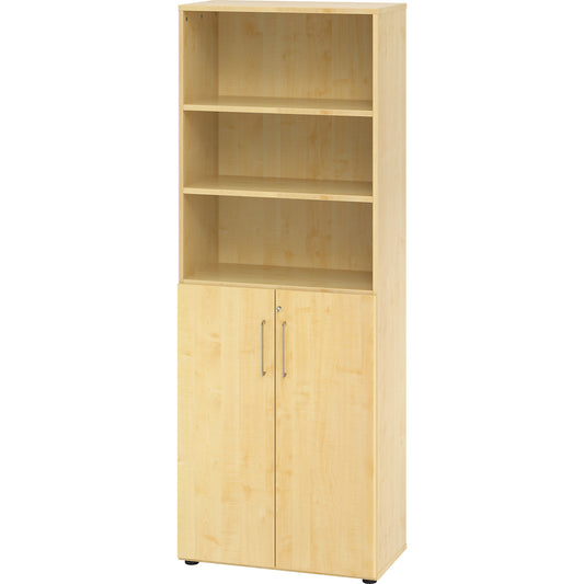 VERA-ZWO - Office cupboard, HxWxD 2156 x 800 x 420 mm, maple finish.