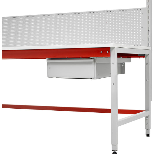 Drawer, for installation under a desk, internal dimensions HxWxD 150 x 340 x 600 mm.