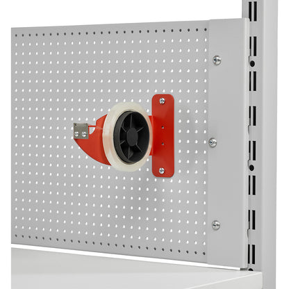 Adhesive tape dispenser, for perforated rear panel, for tape width 20 mm.