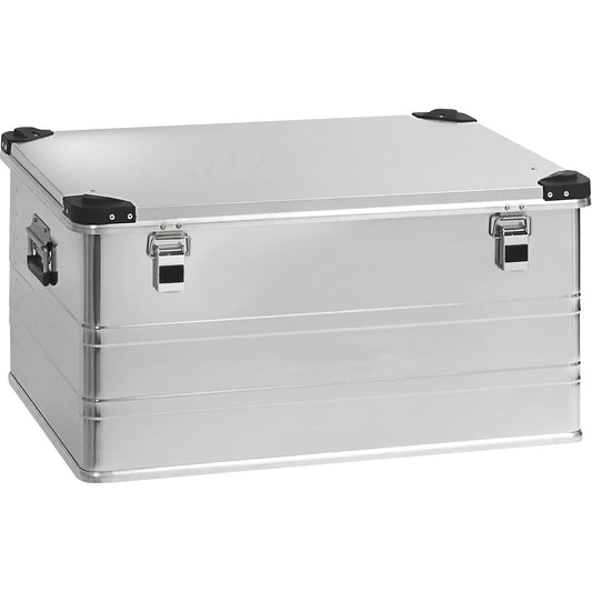 Industry aluminium container, capacity 157 l, external LxWxH 782 x 585 x 410 mm.