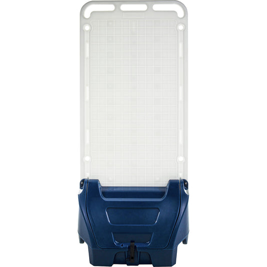 SAFETY POINT mobile service station, with lockable lid, seal, for safety/protection products, blue.