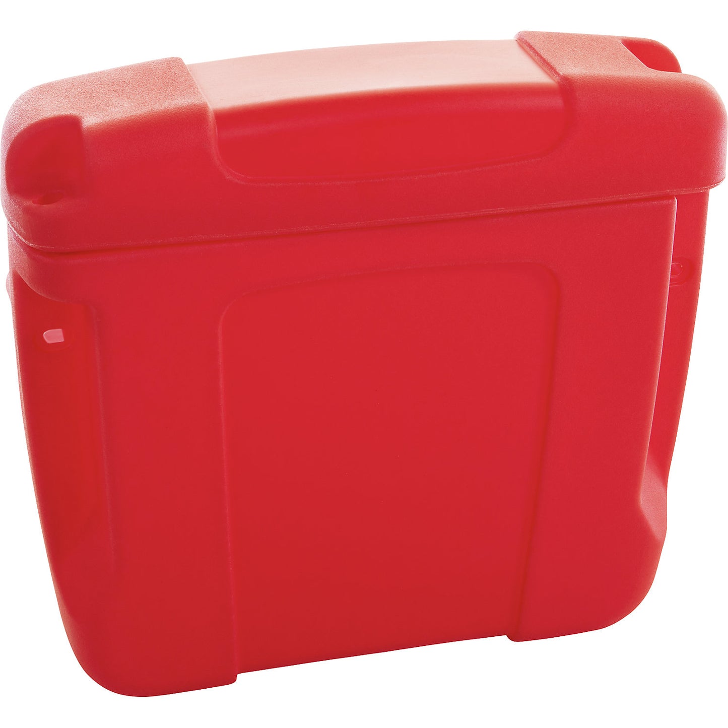 PE document box, for indoor and outdoor use, red.