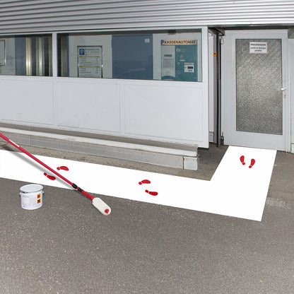 Outdoor marking paint, capacity 5 l, traffic white RAL 9016.
