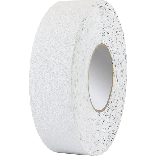 Floor marking tape, suitable for forklift trucks, vinyl, width 50 mm, white.