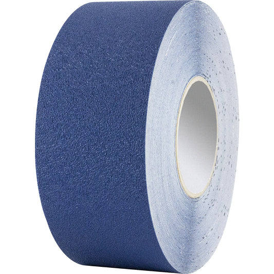 Floor marking tape, suitable for forklift trucks, vinyl, width 75 mm, blue.