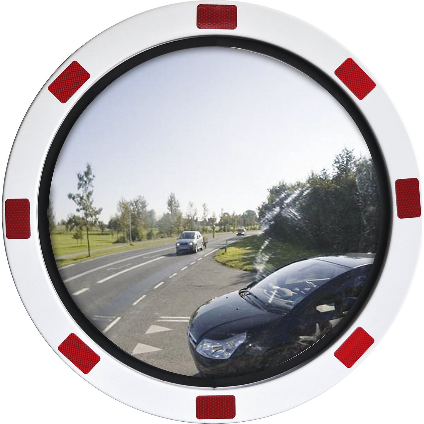 ICE FREE traffic mirror, Ø 800 mm, ice free.