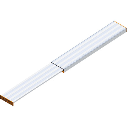 Aluminium telescopic plank, max. load 150 kg, length 1.6 m - 2.9 m.