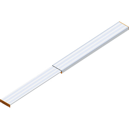 Aluminium telescopic plank, max. load 150 kg, length 2.3 m - 4 m.