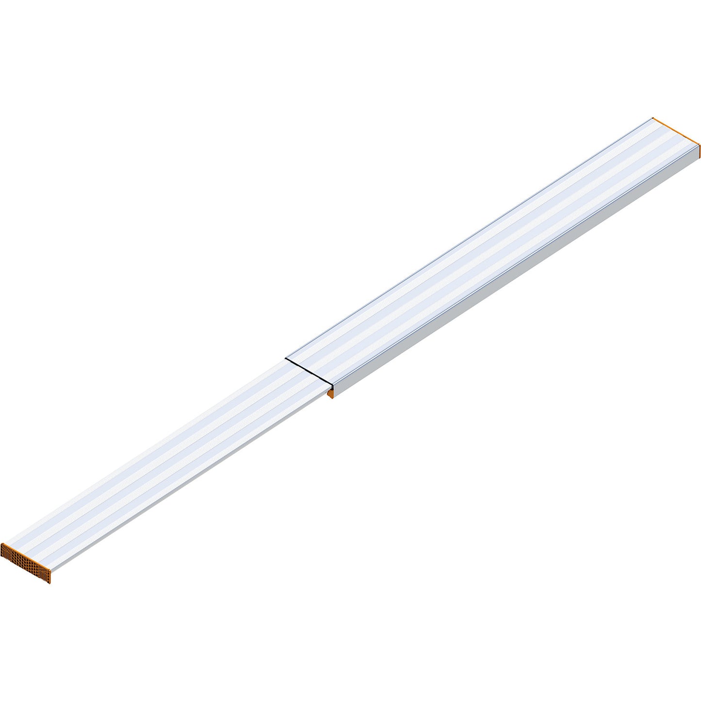 Aluminium telescopic plank, max. load 150 kg, length 2.5 m - 4.4 m.