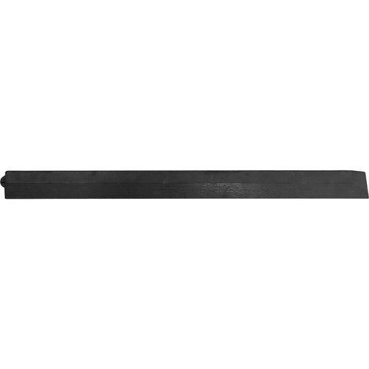 Border edge NR, LxWxH 965 x 65 x 17 mm, black, including corner, female.