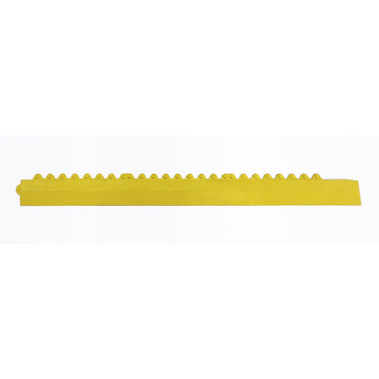 Border edge NR, LxWxH 965 x 65 x 17 mm, yellow, including corner, male.