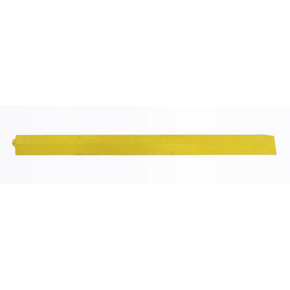 Border edge NBR, LxWxH 965 x 65 x 17 mm, yellow, including corner, female.