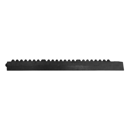 Border edge NBR/SP, LxWxH 965 x 65 x 17 mm, black, including corner, male.
