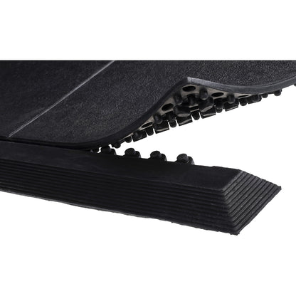 Border edge NBR/SP, LxWxH 965 x 65 x 17 mm, black, including corner, male.