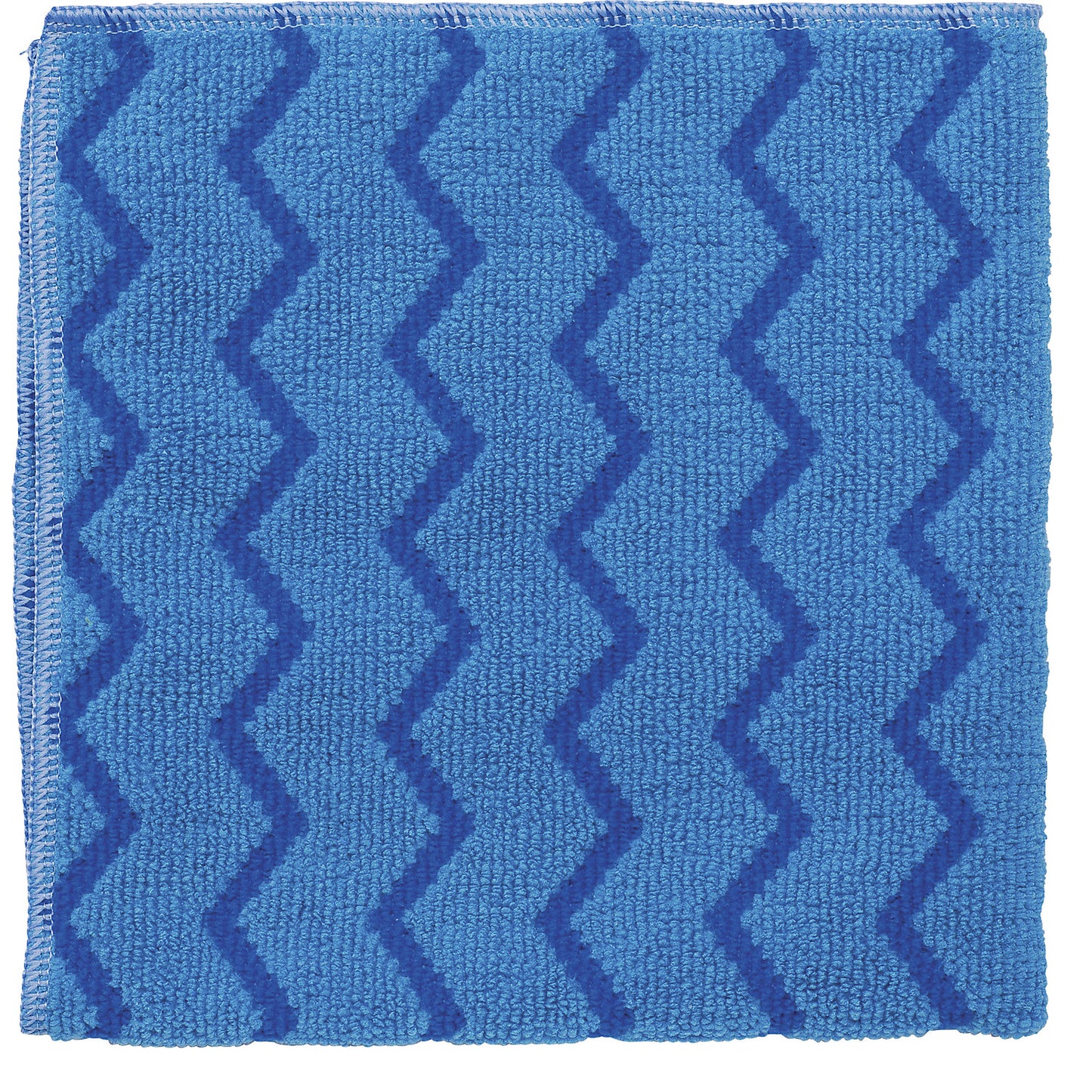 HYGEN™ microfibre cloths, pack of 12, 406 x 406 mm, blue.
