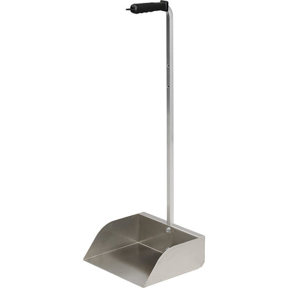 DUSTY ORIGINAL long handle dustpan, incl. broom, pack of 2, aluminium.