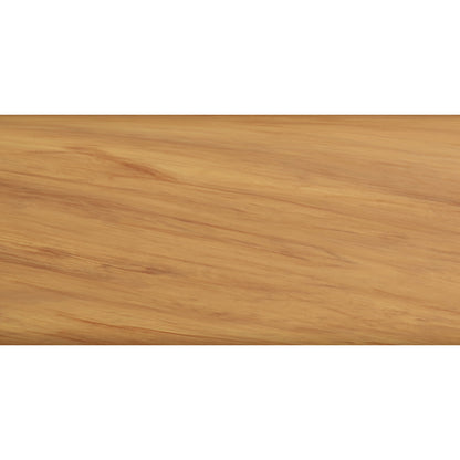 Park bench made of plastic, with 13 slats, width 1500 mm, wood finish.