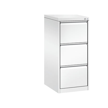 ACURADO suspension filing cabinet, 1 track, 3 drawers, traffic white.
