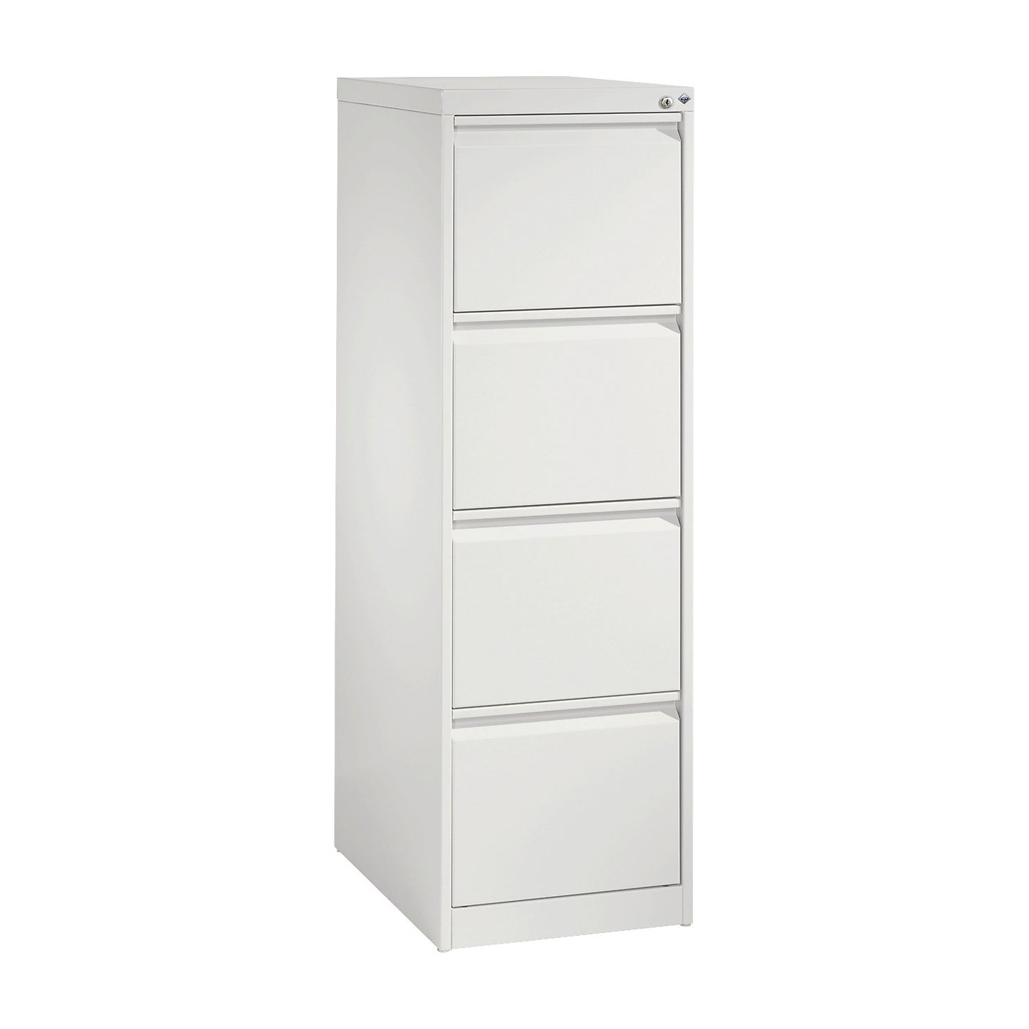 ACURADO suspension filing cabinet, 1 track, 4 drawers, traffic white.