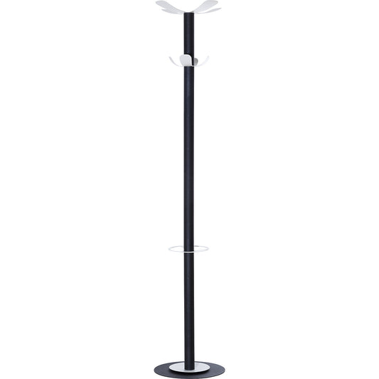easyCloth coat stand, steel, incl. umbrella stand, model B, 8 hooks.