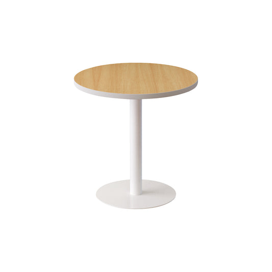 Lounge table, round, Ø 600 mm, beech finish.