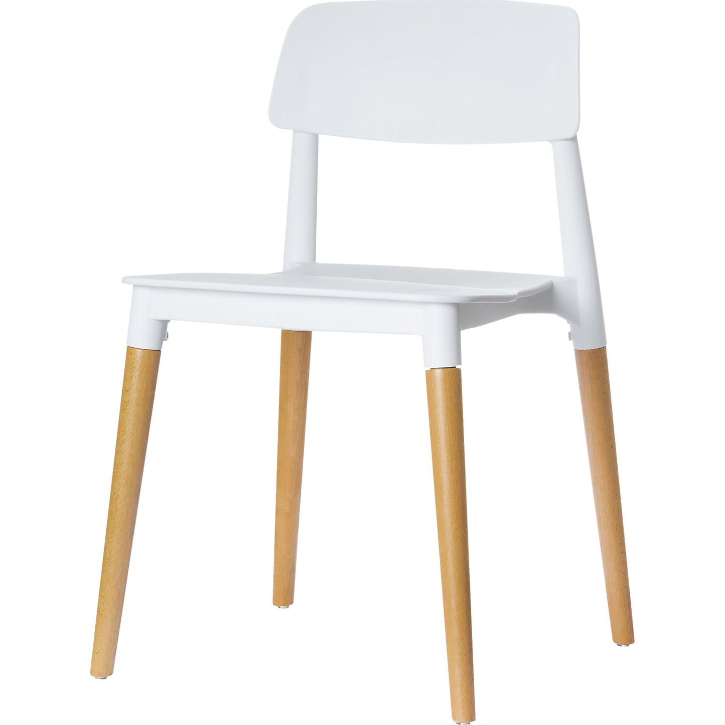 GLAMWOOD chair, pack of 2, white.