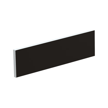 Table partition for team desks, width 1600 mm, black cover.