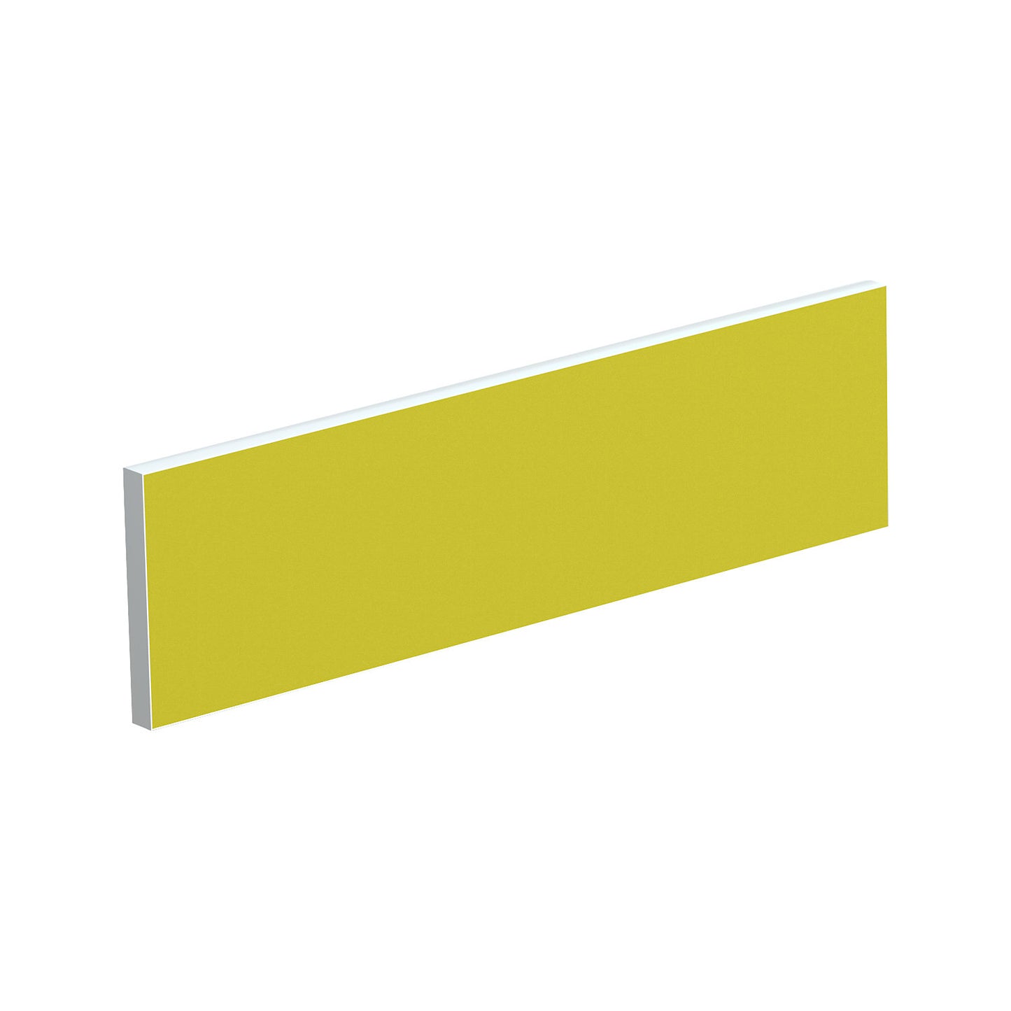 Table partition for team desks, width 1400 mm, green cover.