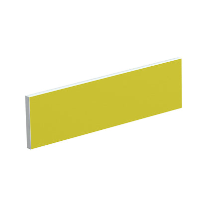 Table partition for team desks, width 1400 mm, green cover.