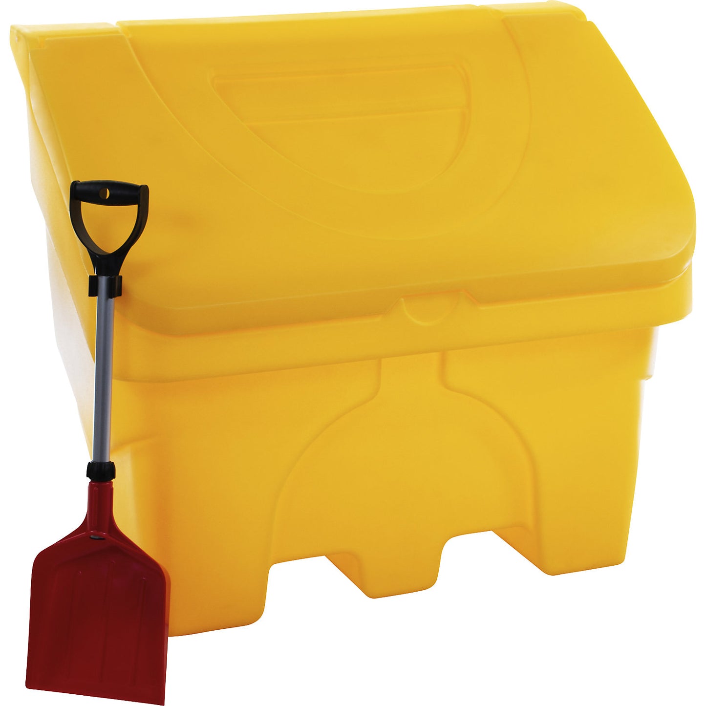 Grit container, capacity 200 l, yellow.