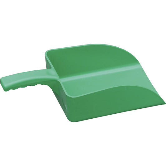 Hand shovel, length 310 mm, green.