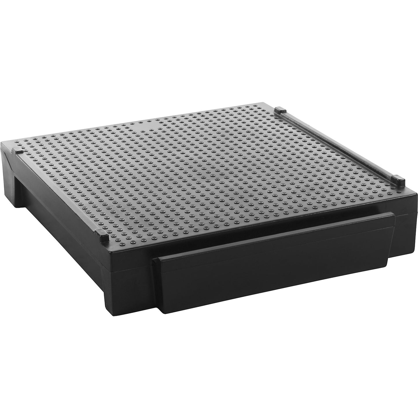 Platform module for universal loading ramp, LxWxH 750 x 795 x 165 mm, black.