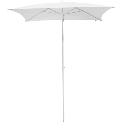 Parasol, square, LxW 1600 x 1600 mm, frame white, white.