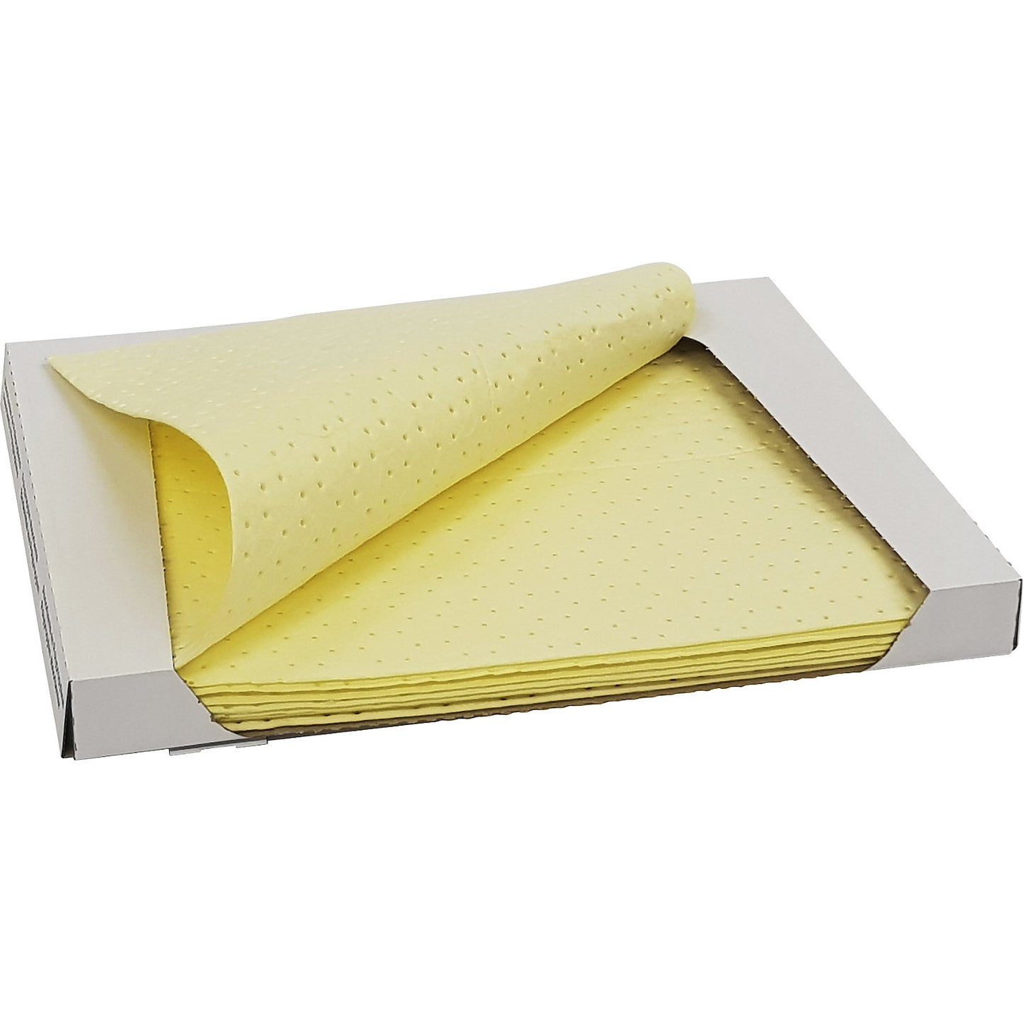 BASIC absorbent sheeting, sheets, for chemicals, 500 x 400 mm, pack of 80.