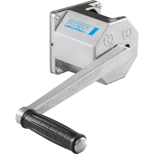 SW-W wall mounted cable winch, aluminium, max. lifting load 80 kg.