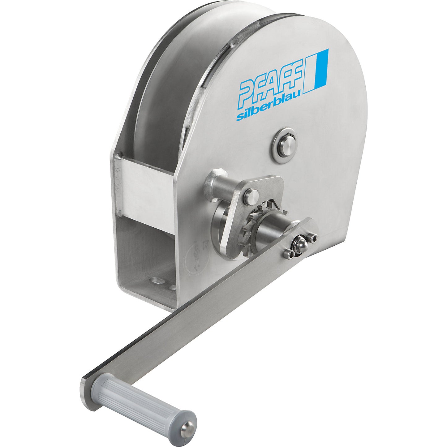 LB panel cable winch, sheet steel, zinc plated, max. lifting load 1200 kg.