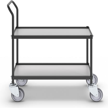 Serving and clearing trolley, 2 shelves, LxWxH 720 x 380 x 855 mm.