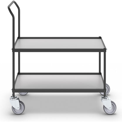 Serving and clearing trolley, 2 shelves, LxWxH 840 x 470 x 960 mm.