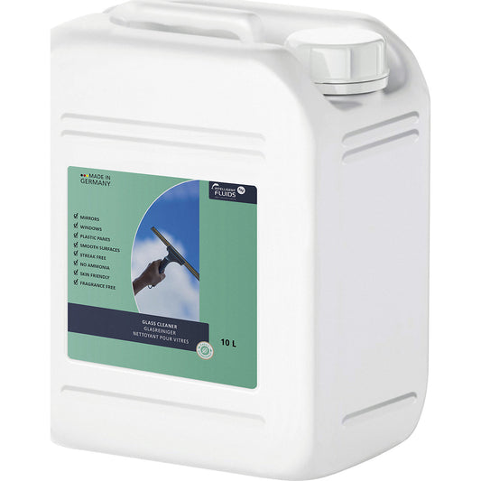Glass cleaner, premium, capacity 10 l, pH value 8.5 - 9.0.