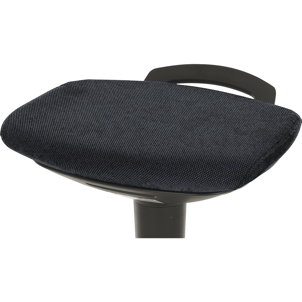 Flexible standing aid, height adjustable 600 - 840 mm, black cover.