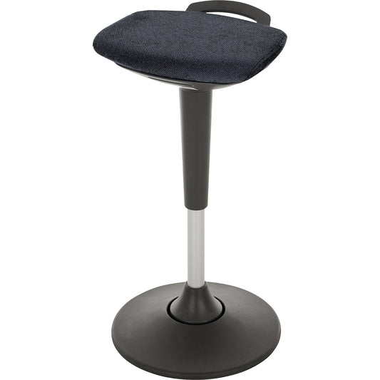 Flexible standing aid, height adjustable 600 - 840 mm, black cover.