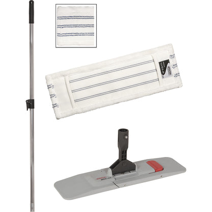 MAGIC CLICK Premium mop set, width 400 mm, with telescopic handle.