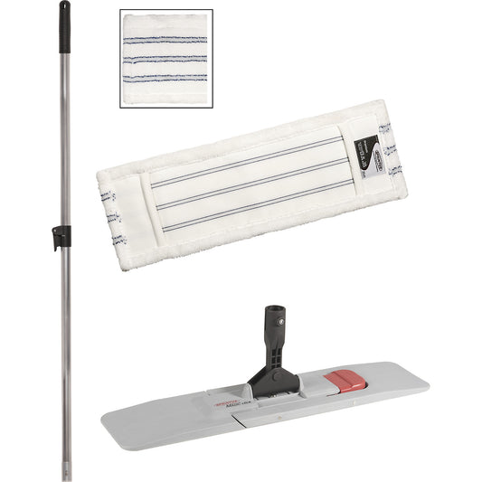 MAGIC CLICK Premium mop set, width 500 mm, with telescopic handle.