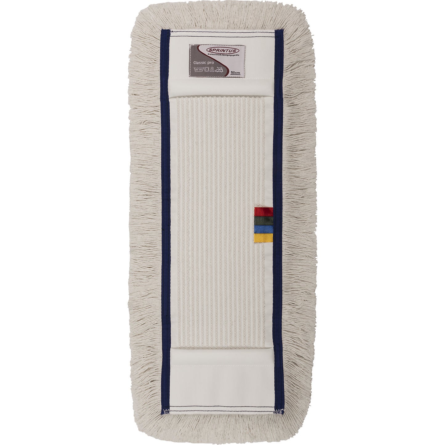 Cotton mop cover, pack of 10, width 500 mm, with pockets.