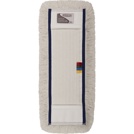 Cotton mop cover, pack of 10, width 500 mm, with pockets.