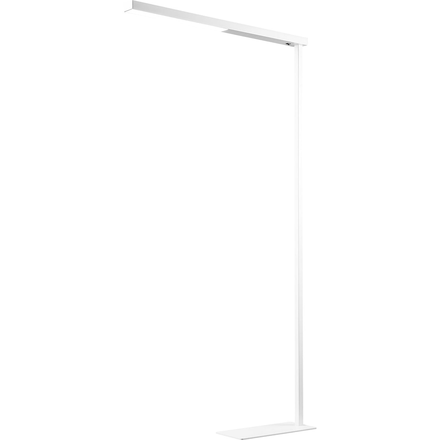 BERYLL LED floor lamp, height 1800 mm, white.