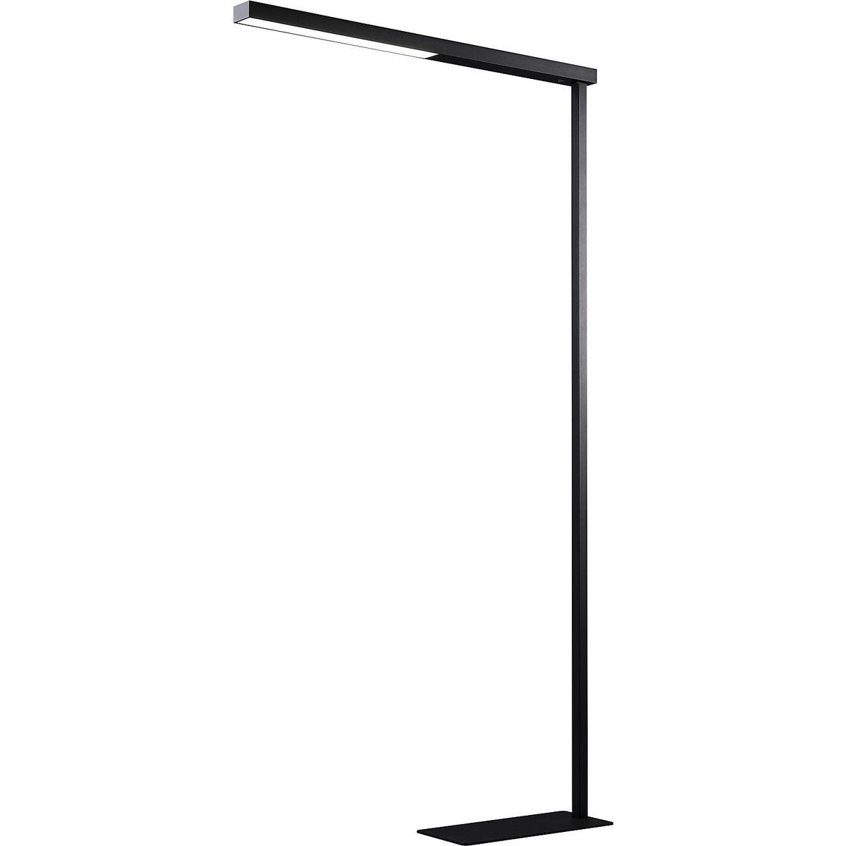 BERYLL LED floor lamp, height 1800 mm, black.