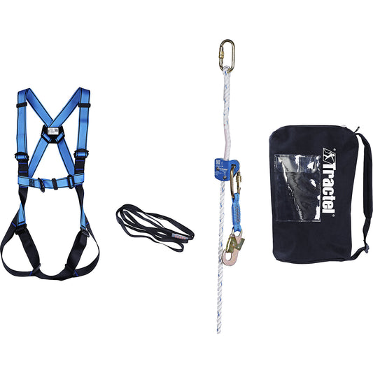 PPE fall protection set Industry, max. load 150 kg, XL.
