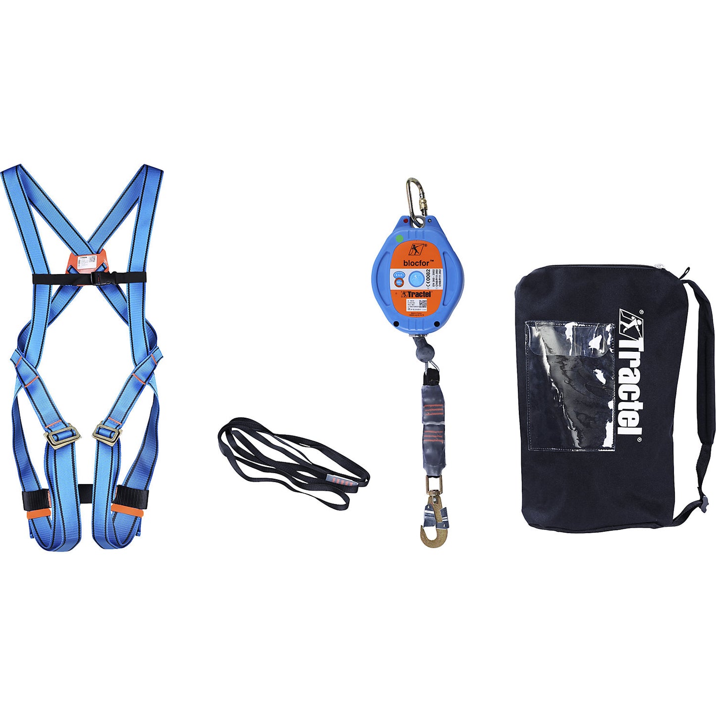 PPE fall protection set Standard 7/19, max. load 150 kg, M.
