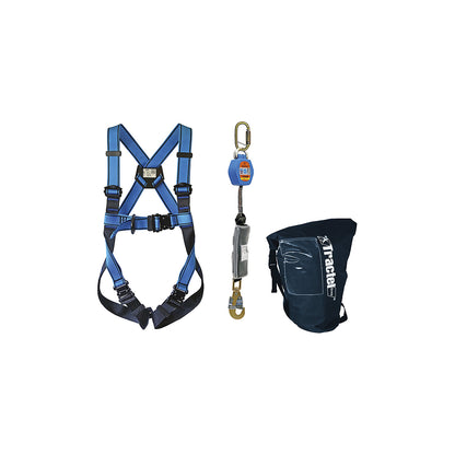 PPE fall protection set HSG Profi lifting platforms, max. load 150 kg, S.